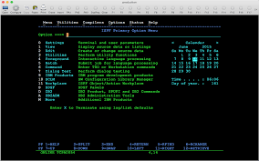 Mainframe Terminal Screen